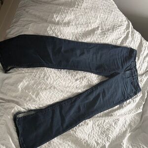 Express Women's Boot Cut Jeans - Dark Blue